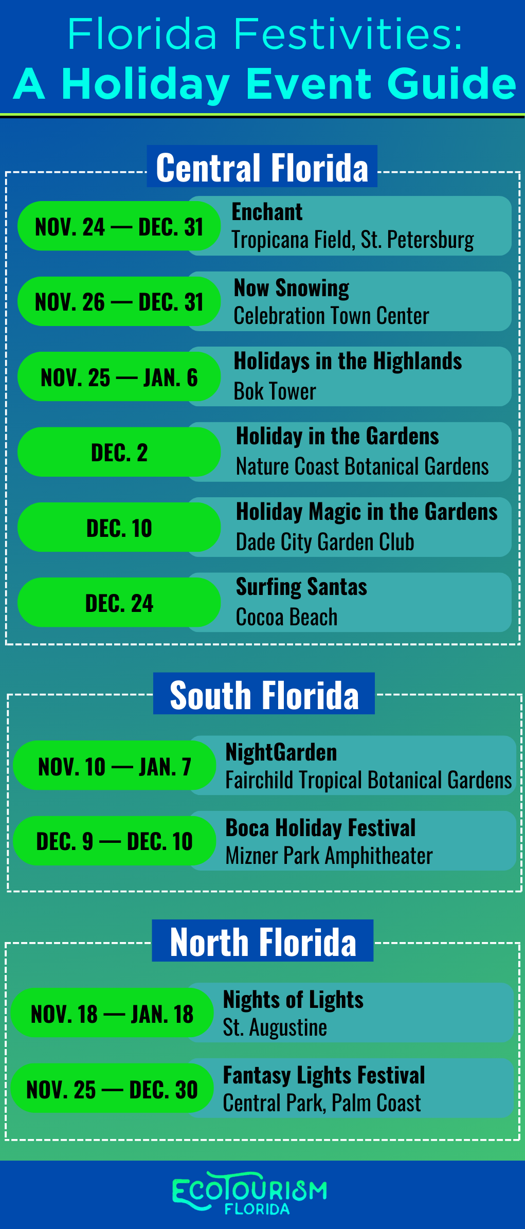 Upcoming Fall & Holiday Events